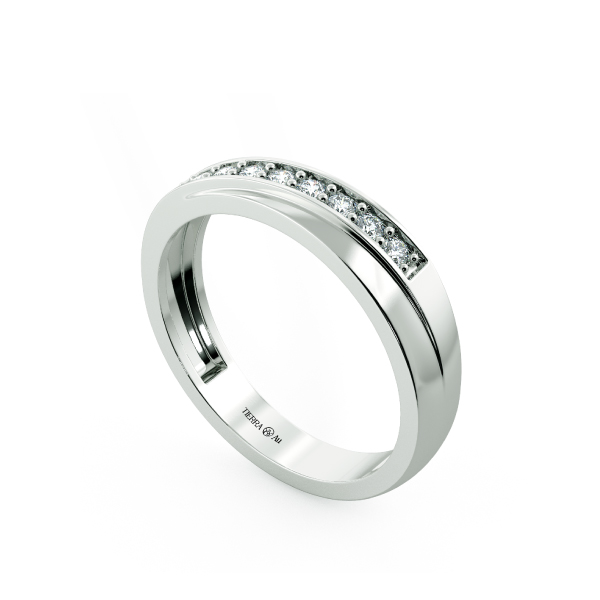 Modern Wedding Band Set NCC2029 4